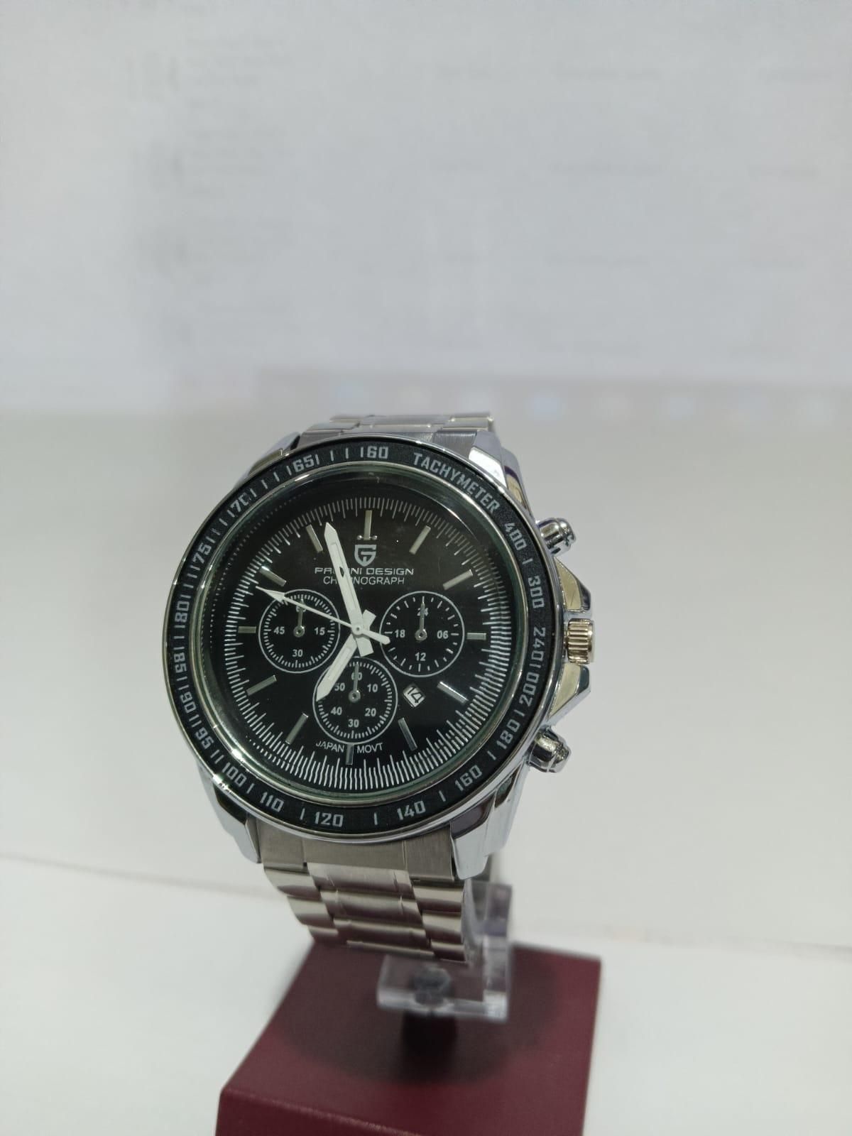 BD Men Silver Stainless Steel Strap Watch h5swdg-k7