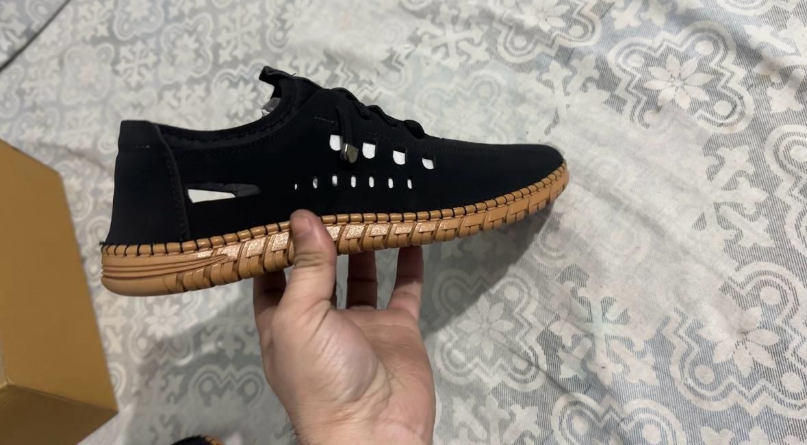 Men's Stylish Laser Cut Tan Casual Shoes h5swdg-k7