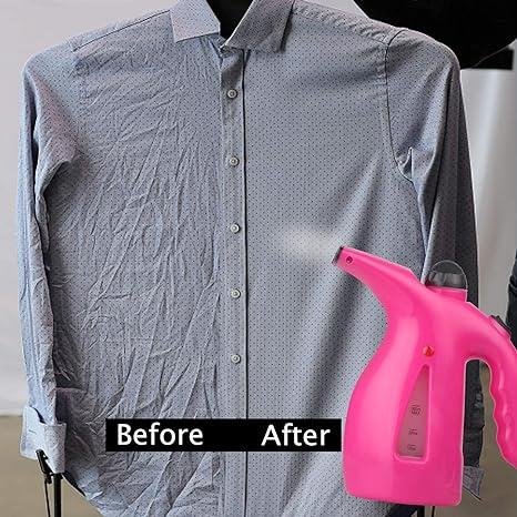 Fast Heat-up Portable Handheld Garment/Facial Vapor Steamer Iron Brush for Home and Travel Handy (Multicolour) h5swdg-k7