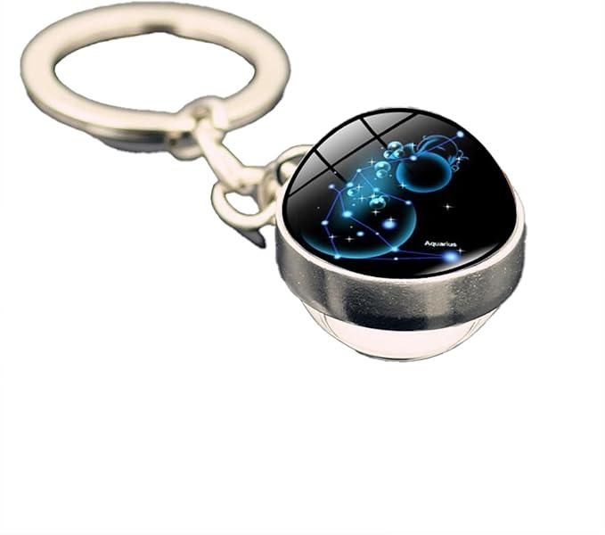 Zodiac Gemstone Keychain h5swdg-k7