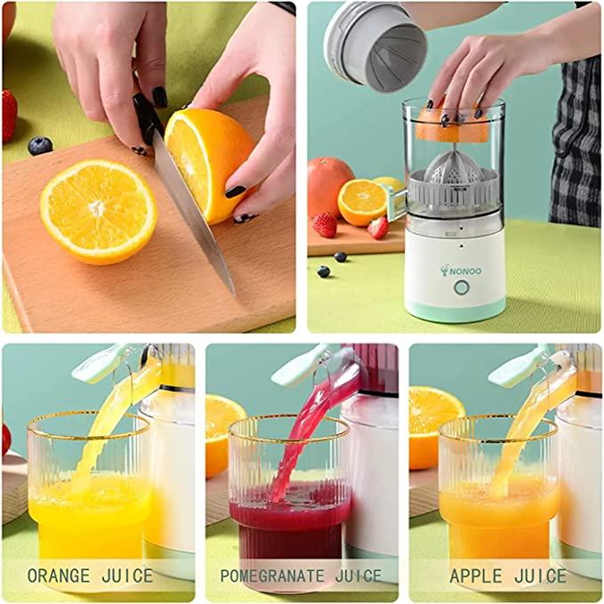 Portable USB Citrus Juicer – Rechargeable & Travel-Frien