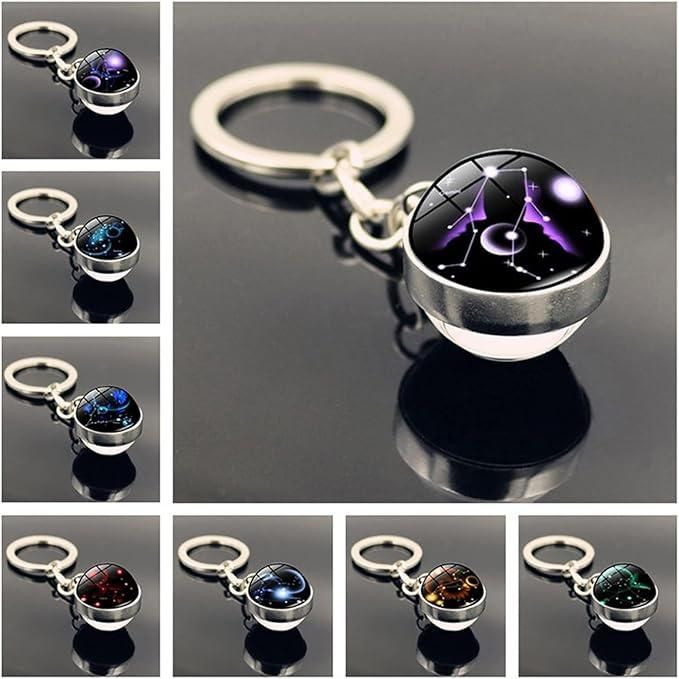 Zodiac Gemstone Keychain h5swdg-k7