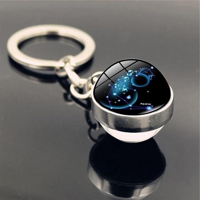 Zodiac Gemstone Keychain h5swdg-k7