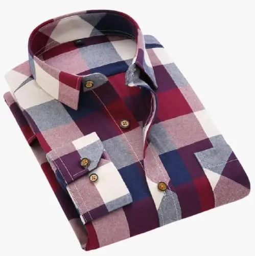 Men's Checkered Casual Shirt Pack of 3 h5swdg-k7