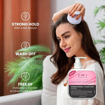 2 in 1 Herbal Pro Hair Shampoo & Cream (Pack of 2) h5swdg-k7