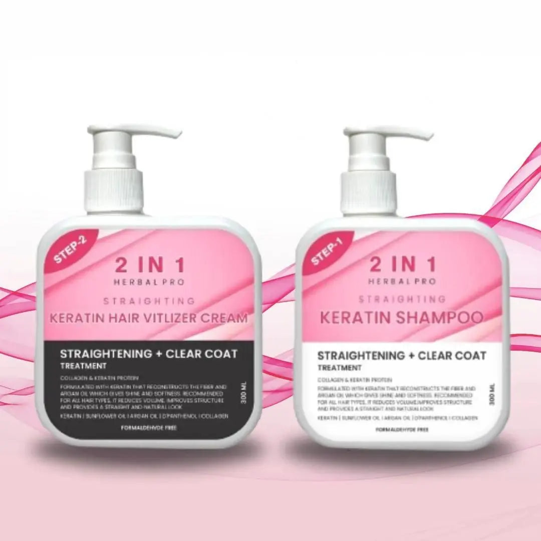2 in 1 Herbal Pro Hair Shampoo & Cream (Pack of 2) h5swdg-k7