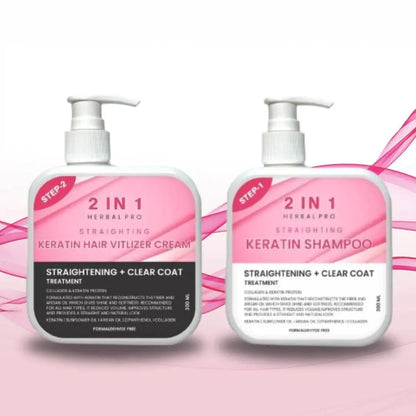 2 in 1 Herbal Pro Hair Shampoo & Cream (Pack of 2) h5swdg-k7