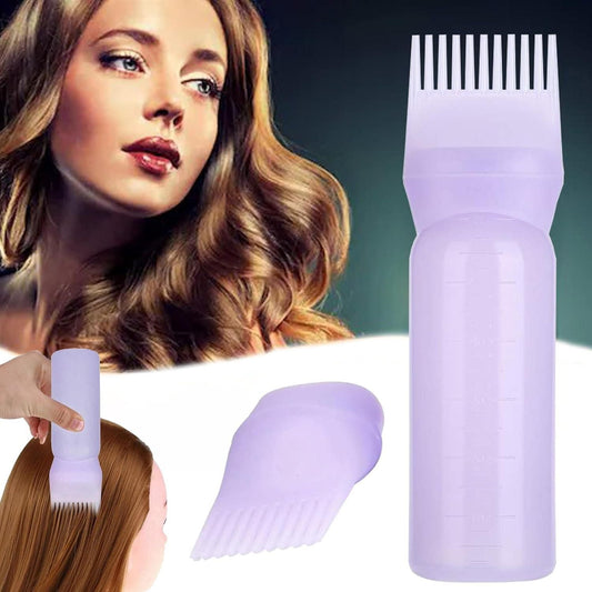 Root Comb Applicator Bottle for Hair Dye & Oil h5swdg-k7