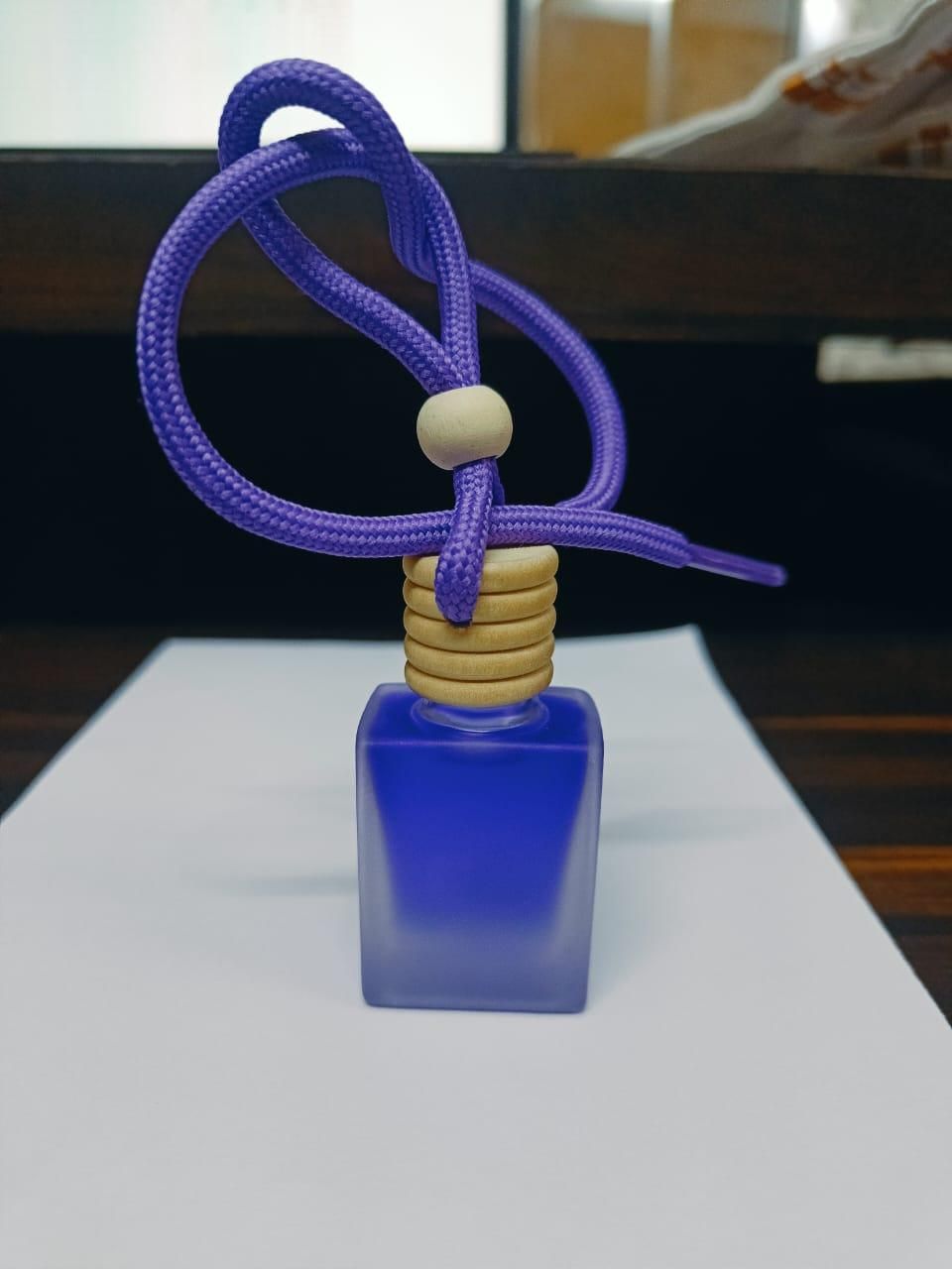 Hanging Car Perfume Pods Diffuser Scent (Pack of 1 Assorted Perfume) h5swdg-k7