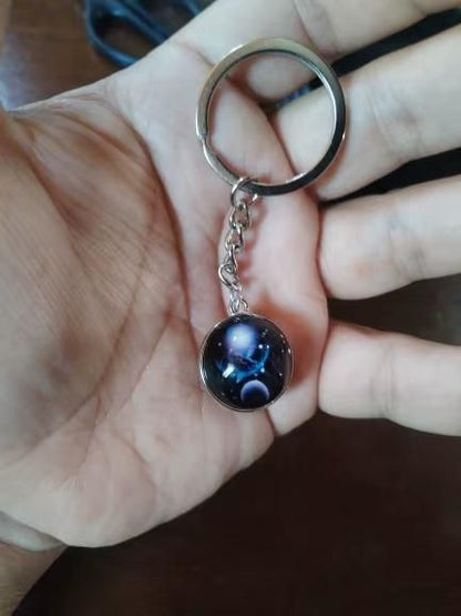 Zodiac Gemstone Keychain h5swdg-k7