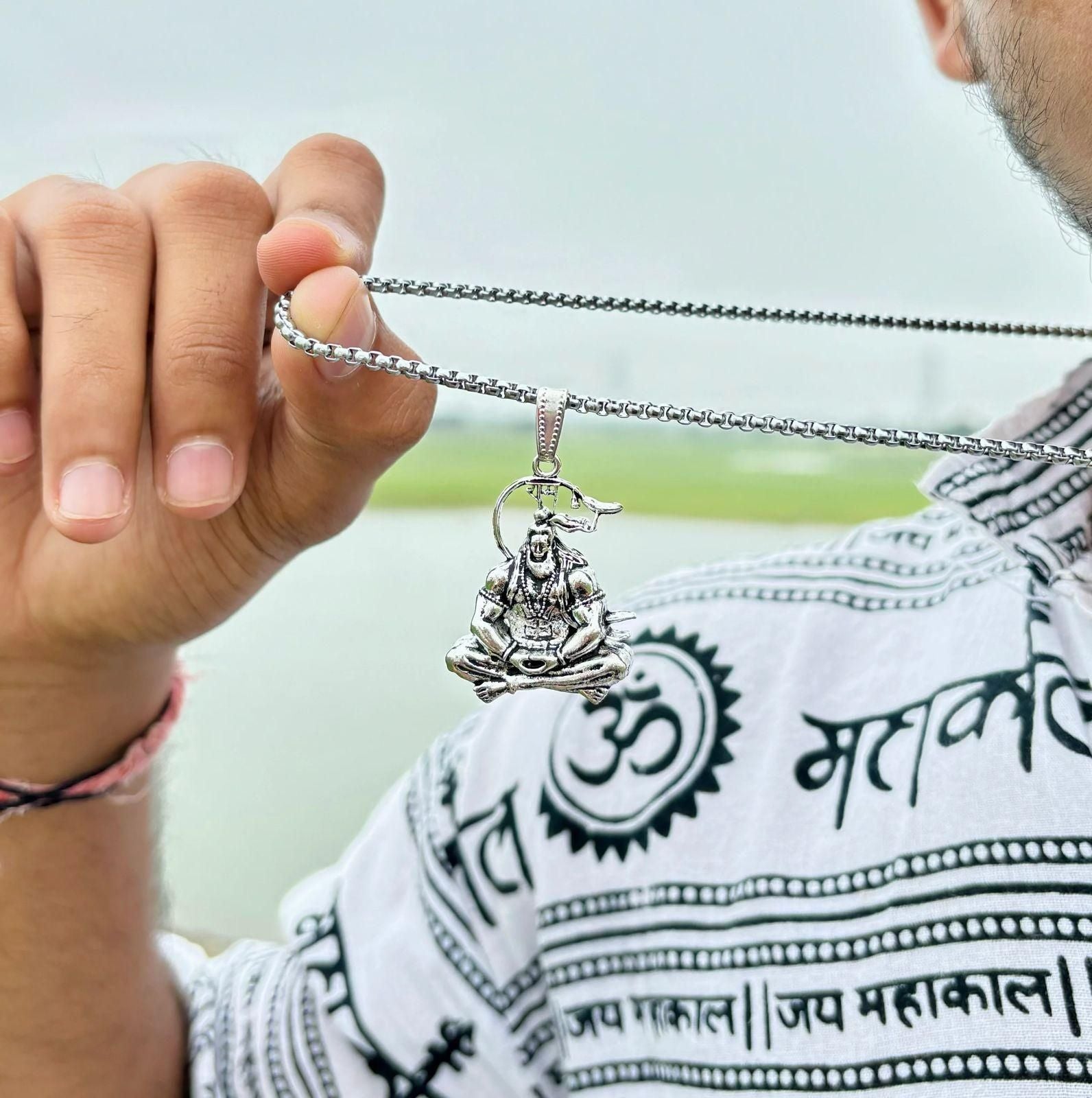 Lord Hanuman Chain With Pendant (Pack of 4) h5swdg-k7