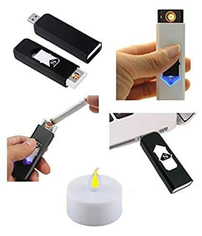 USB Lighter Electronic USB Windproof Rechargeable Cigarette Lighter h5swdg-k7