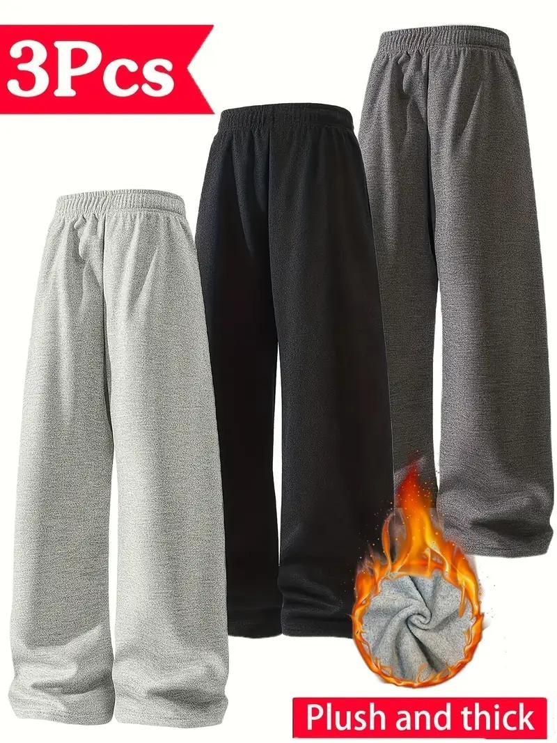 Men's Fleece Track Pant Combo of 3 h5swdg-k7