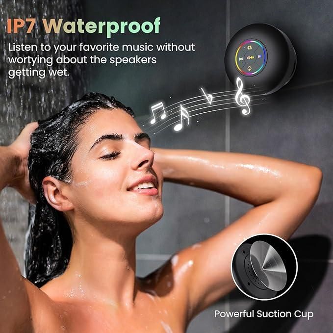 Large Suction Cup Waterproof Bluetooth Speaker h5swdg-k7