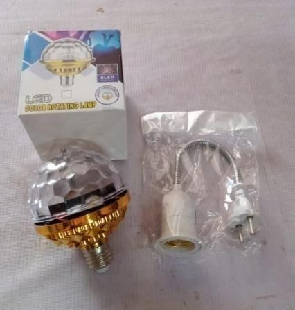 Rotating Magic Ball Light with Lamp Holder Set h5swdg-k7