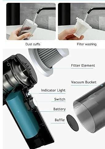 Portable Air Duster Wireless Vacuum Cleaner h5swdg-k7
