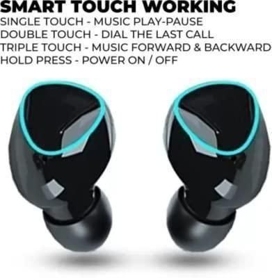 M10 TWS Wireless Earphone Touch Bluetooth Earplugs in The Ear Stereo Sport Headsets Noise Reduction Headphones with Digital Display Black h5swdg-k7