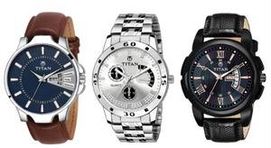 Watches Analog Black and Silver Dial Men's Watch Pack of 3 h5swdg-k7