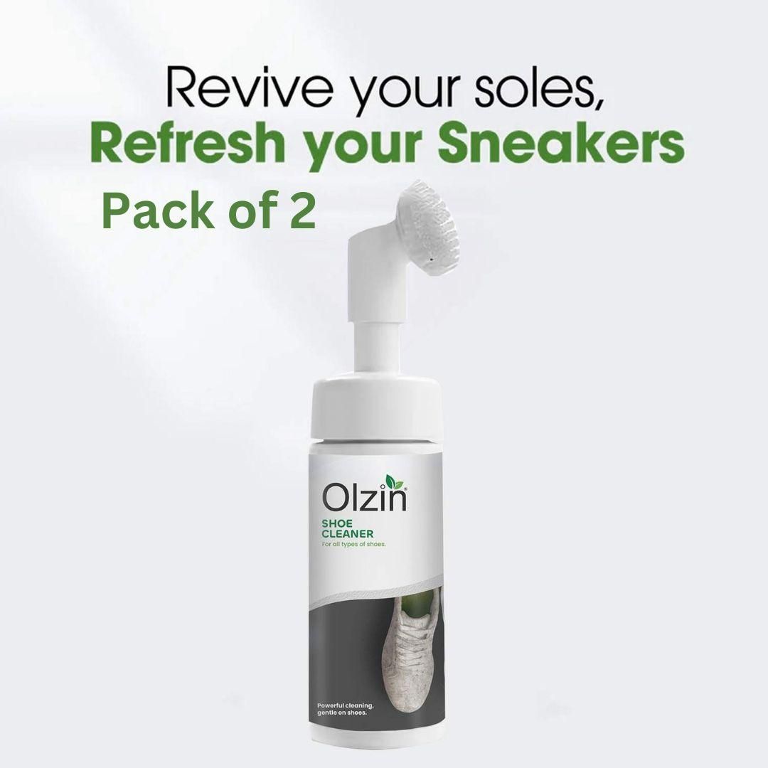 Olzin Shoe Cleners 150ML (Pack of 2) h5swdg-k7