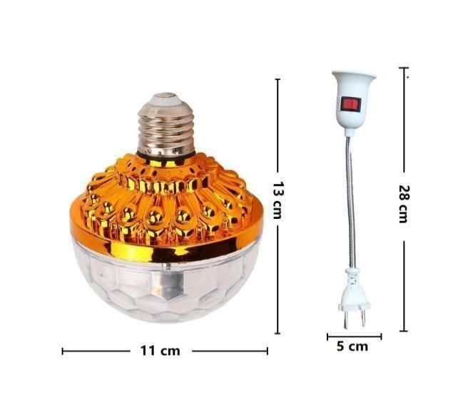 Rotating Magic Ball Light with Lamp Holder Set h5swdg-k7