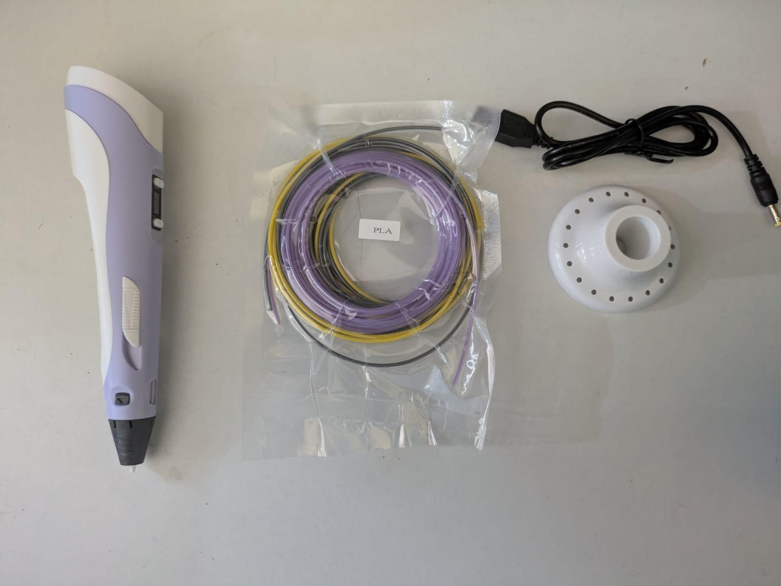 3D Printer Pen for Kids ? Complete 3D Drawing Pen Set with PLA Filament (Random Color)� h5swdg-k7