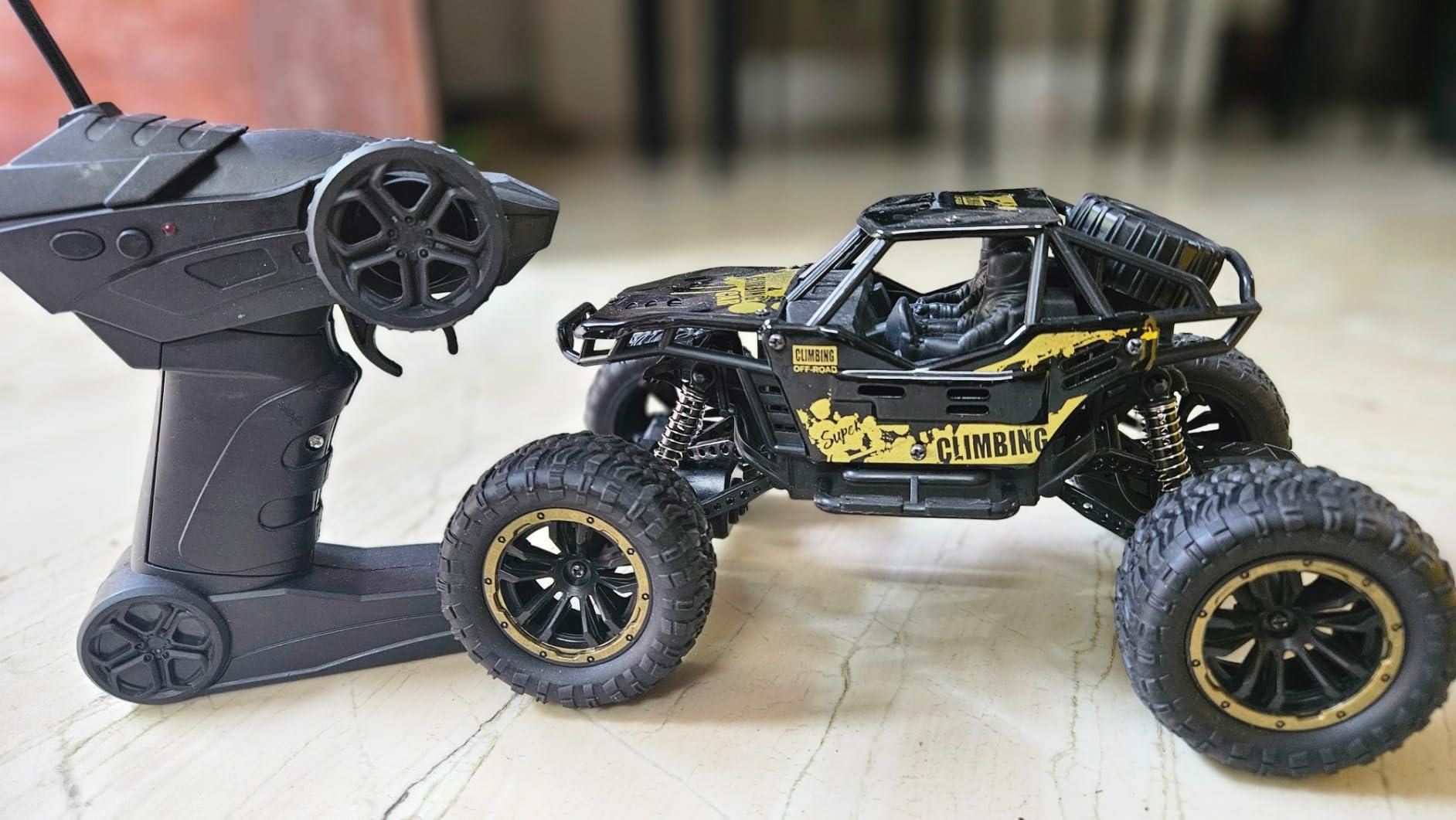 Remote Controlled  Rock Crawler Monster Truck Toy Vehicle for Kids. h5swdg-k7