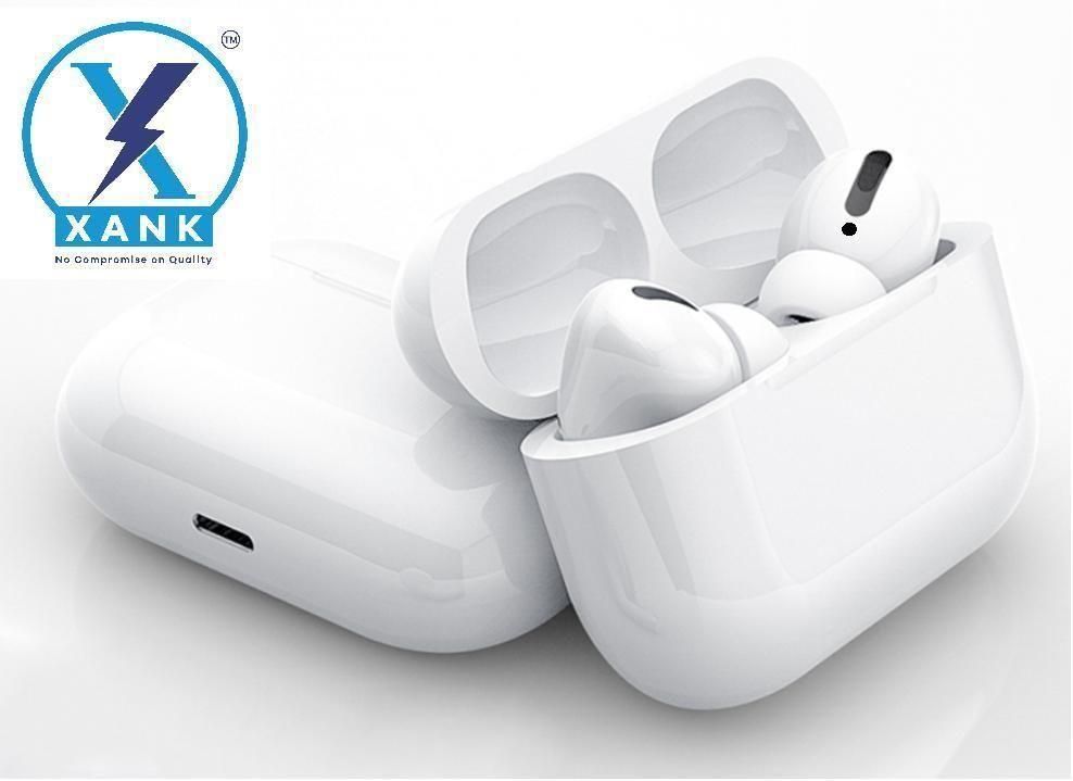 XANK Air-pods Pro with Wireless Charging Case with Sensor Enabled Bluetooth Headset (White, True Wireless) h5swdg-k7