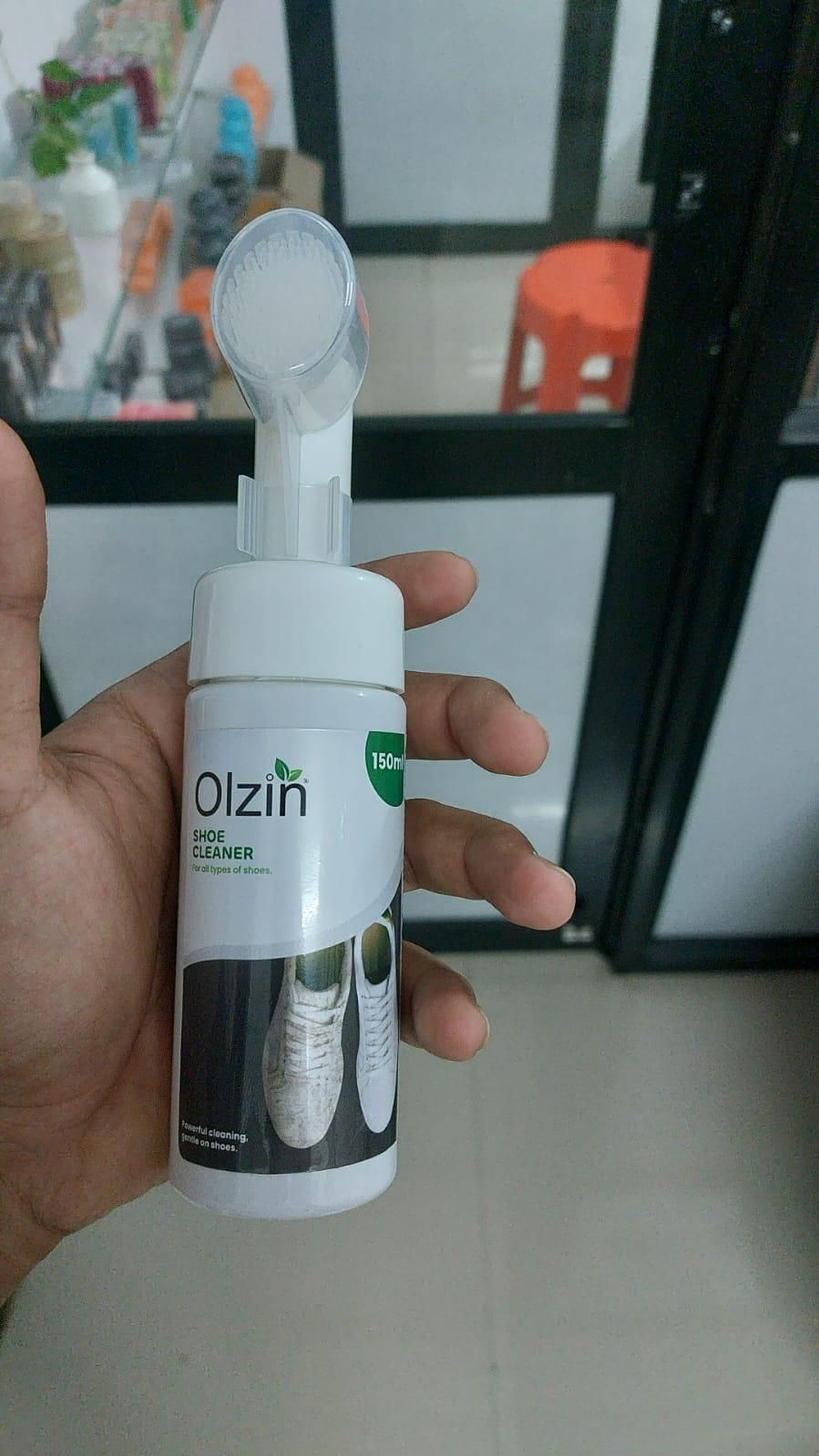 Olzin Shoe Cleners 150ML (Pack of 2) h5swdg-k7