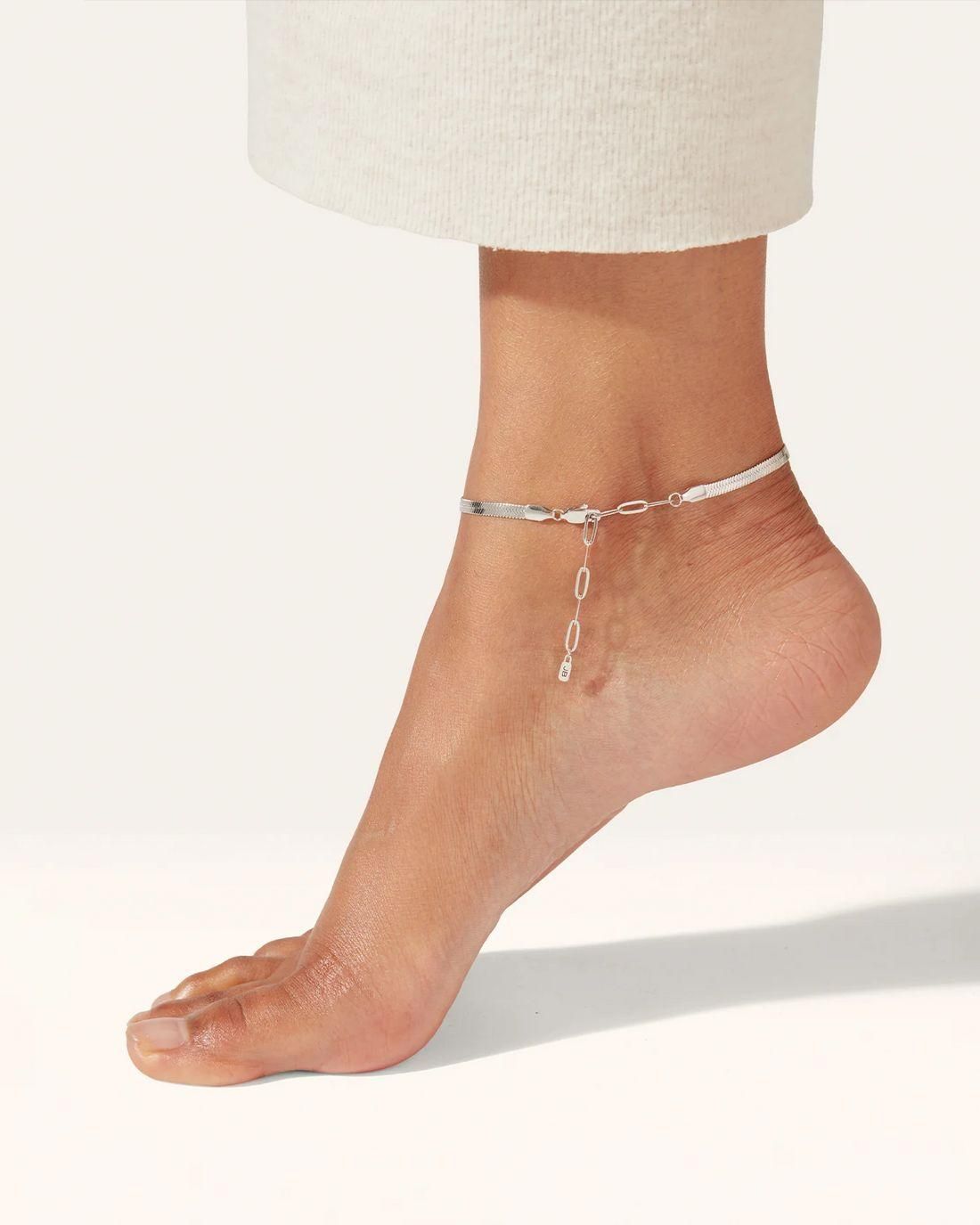 Anti Tarnish Lucky Snake Anklets h5swdg-k7