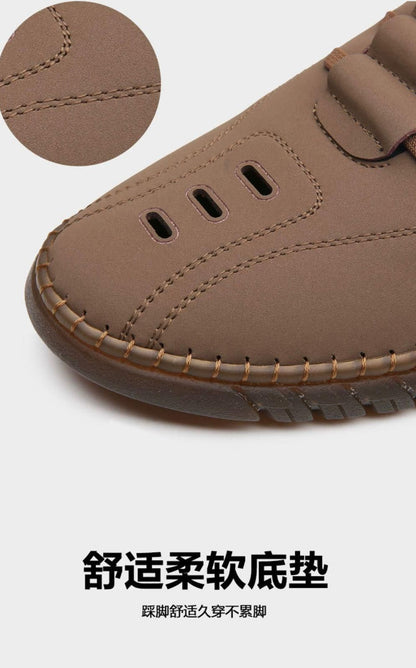 Men's Stylish Laser Cut Tan Casual Shoes h5swdg-k7