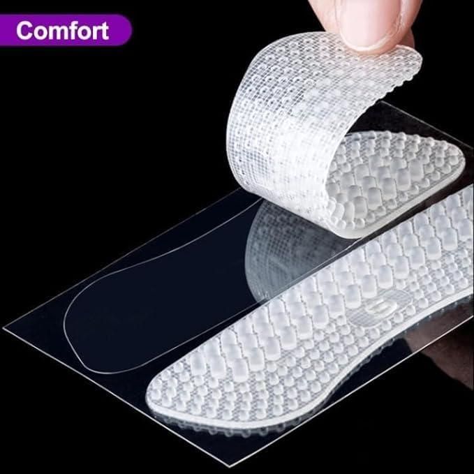 Silicone Heel Liner Grip Cushions Insoles- 2 Pair h5swdg-k7