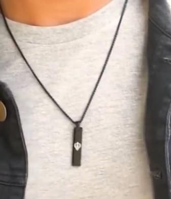 Khanda Spiritual Mini Tag Chain h5swdg-k7