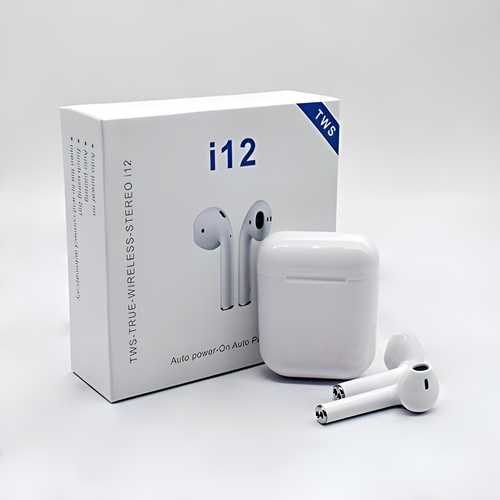 TWS i12 Wireless Bluetooth Earbuds h5swdg-k7