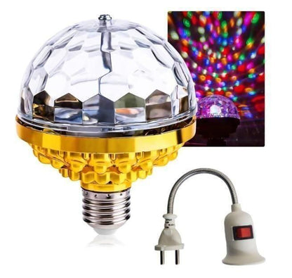 Rotating Magic Ball Light with Lamp Holder Set h5swdg-k7