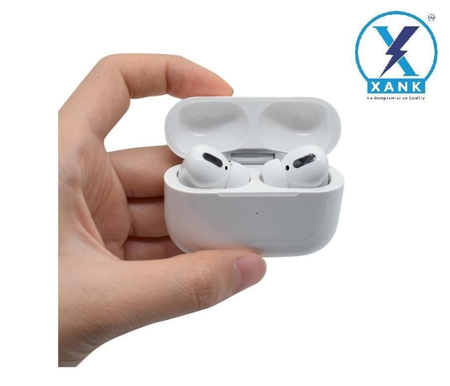 XANK Air-pods Pro with Wireless Charging Case with Sensor Enabled Bluetooth Headset (White, True Wireless) h5swdg-k7