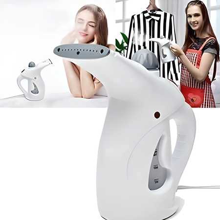 Fast Heat-up Portable Handheld Garment/Facial Vapor Steamer Iron Brush for Home and Travel Handy (Multicolour) h5swdg-k7