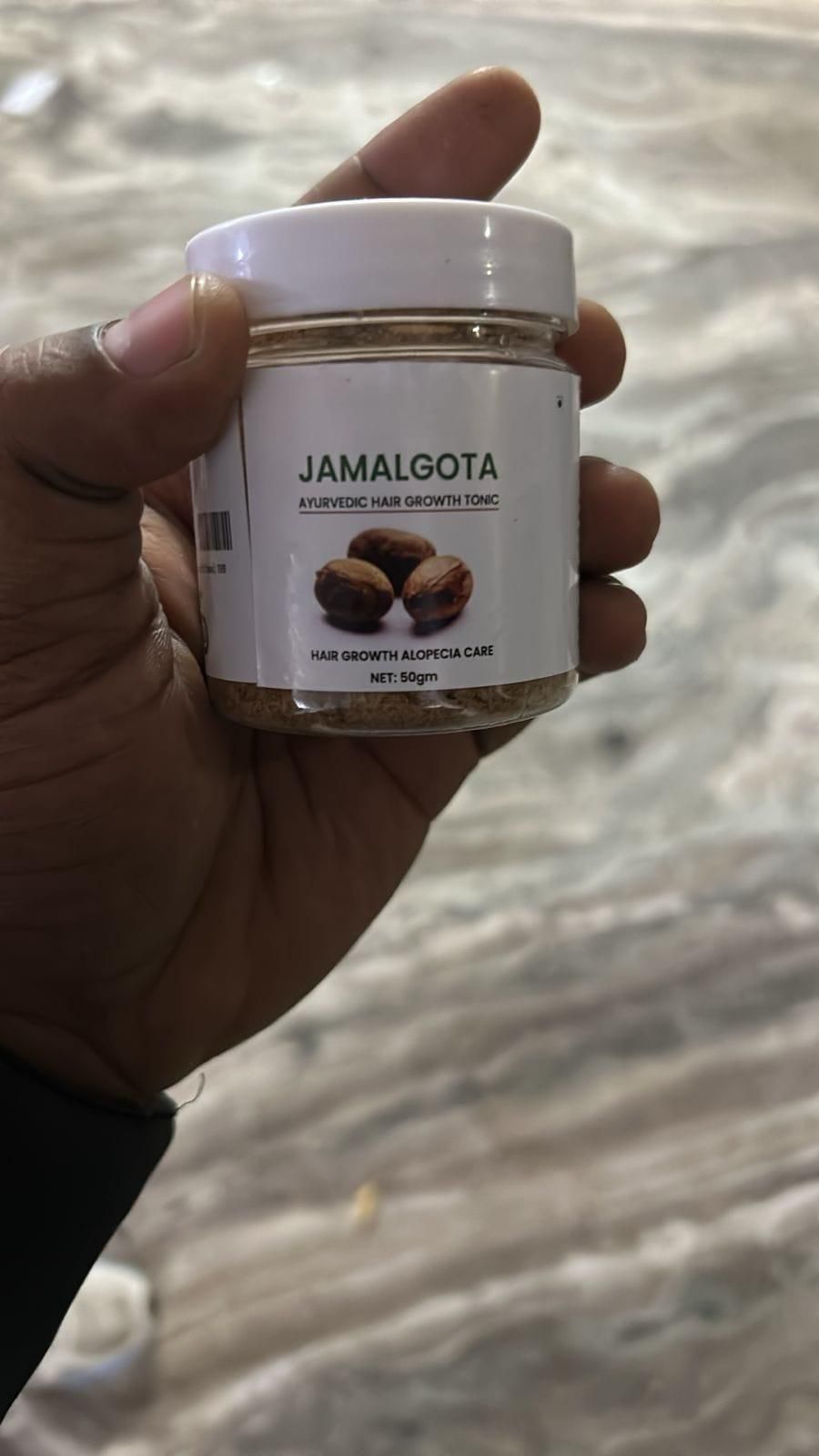 Jamalgota Ayurvedic Hair Growth Powder 100gm Each Pack of 2 h5swdg-k7