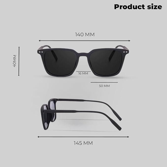 Polarized Black Full Rim Butterfly Sunglass h5swdg-k7