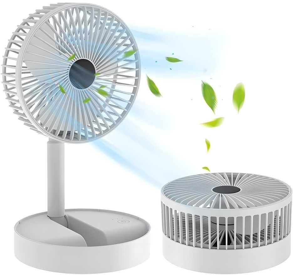 Powerful Rechargeable High Speed Table Desk Fan h5swdg-k7