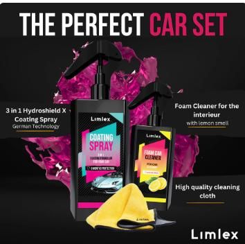Coating Spray and Foam Car Cleaner 200ml (Combo) h5swdg-k7