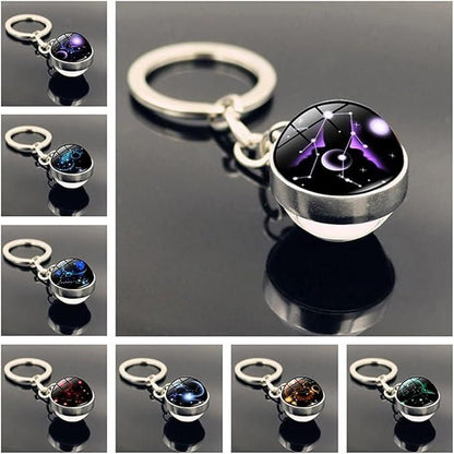 Zodiac Gemstone Keychain h5swdg-k7