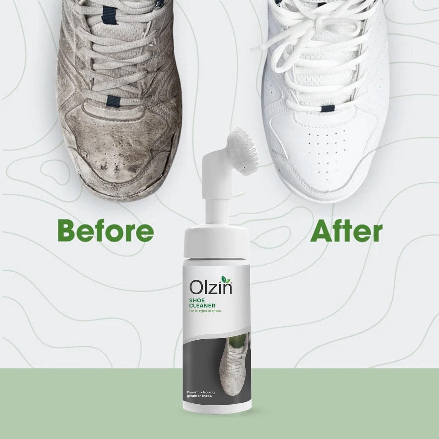 Olzin Shoe Cleners 150ML (Pack of 2) h5swdg-k7