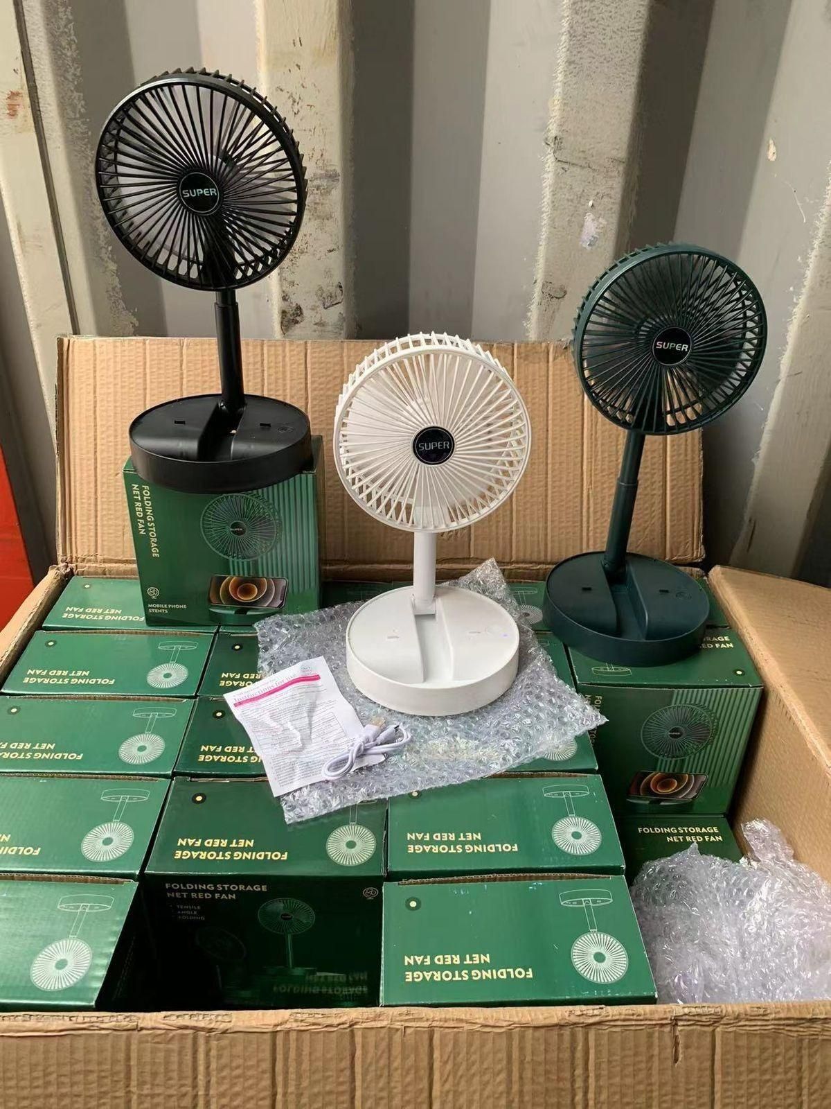 Powerful Rechargeable High Speed Table Desk Fan h5swdg-k7