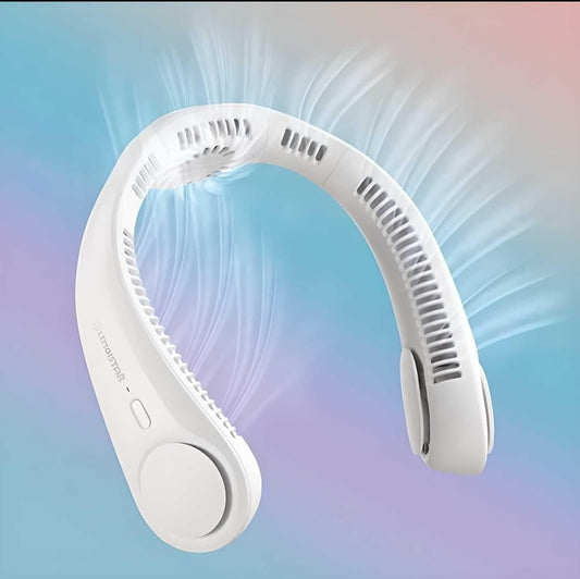 Portable Bladeless Hanging Rechargeable Neck Fan h5swdg-k7