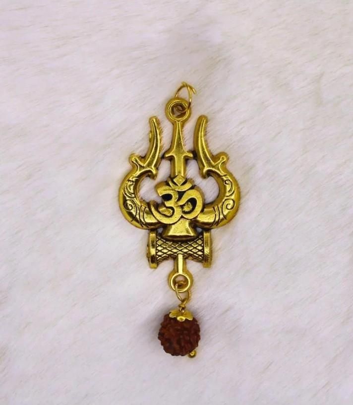 Panchmukhi Rudraksha OM Shiva Trishool Mala h5swdg-k7
