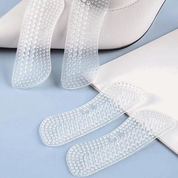 Silicone Heel Liner Grip Cushions Insoles- 2 Pair h5swdg-k7