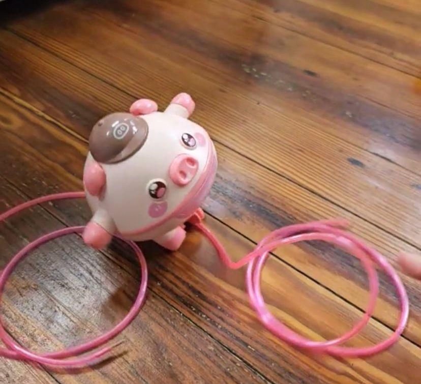 Tightrope Walking Tumbler Pig Walking Tightrope for Children h5swdg-k7