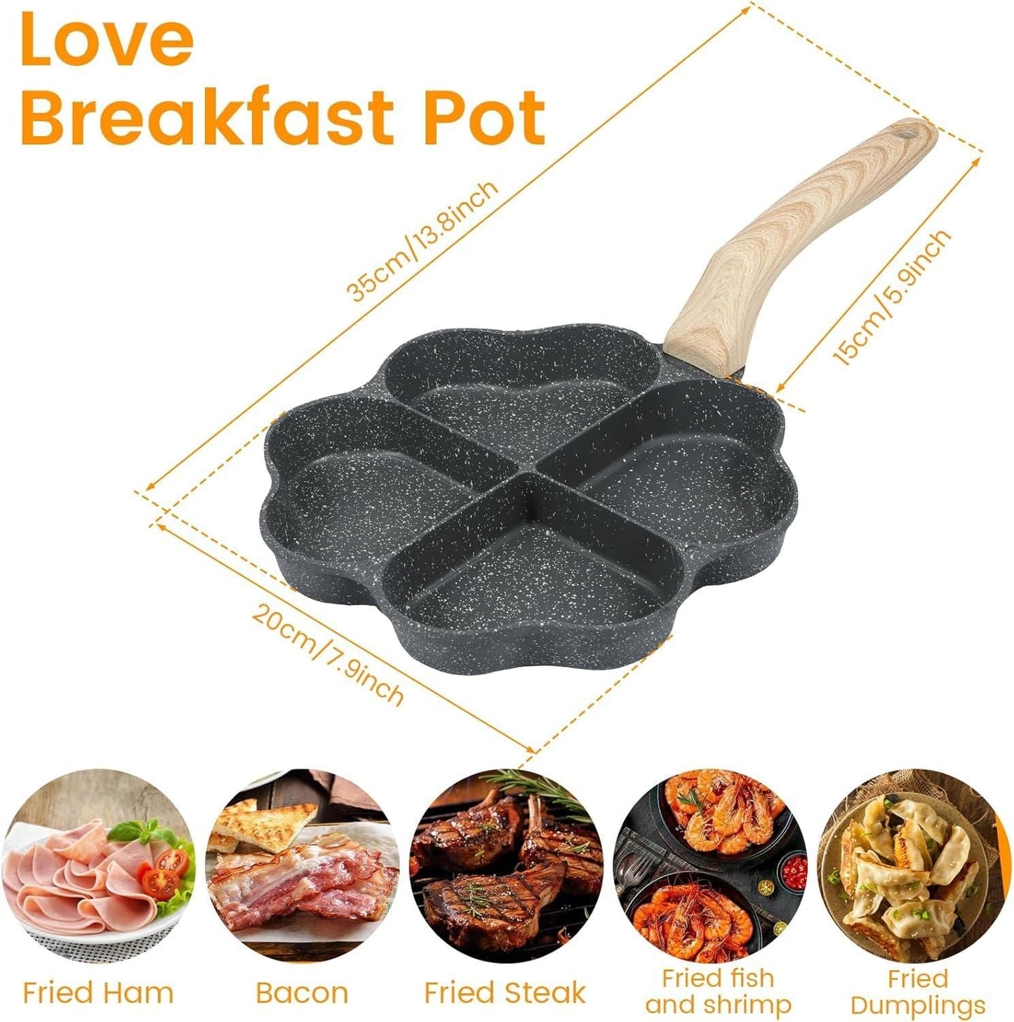 4 Holes Fry Pan h5swdg-k7