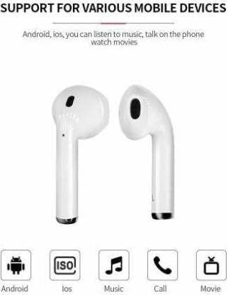 TWS i12 Wireless Bluetooth Earbuds h5swdg-k7