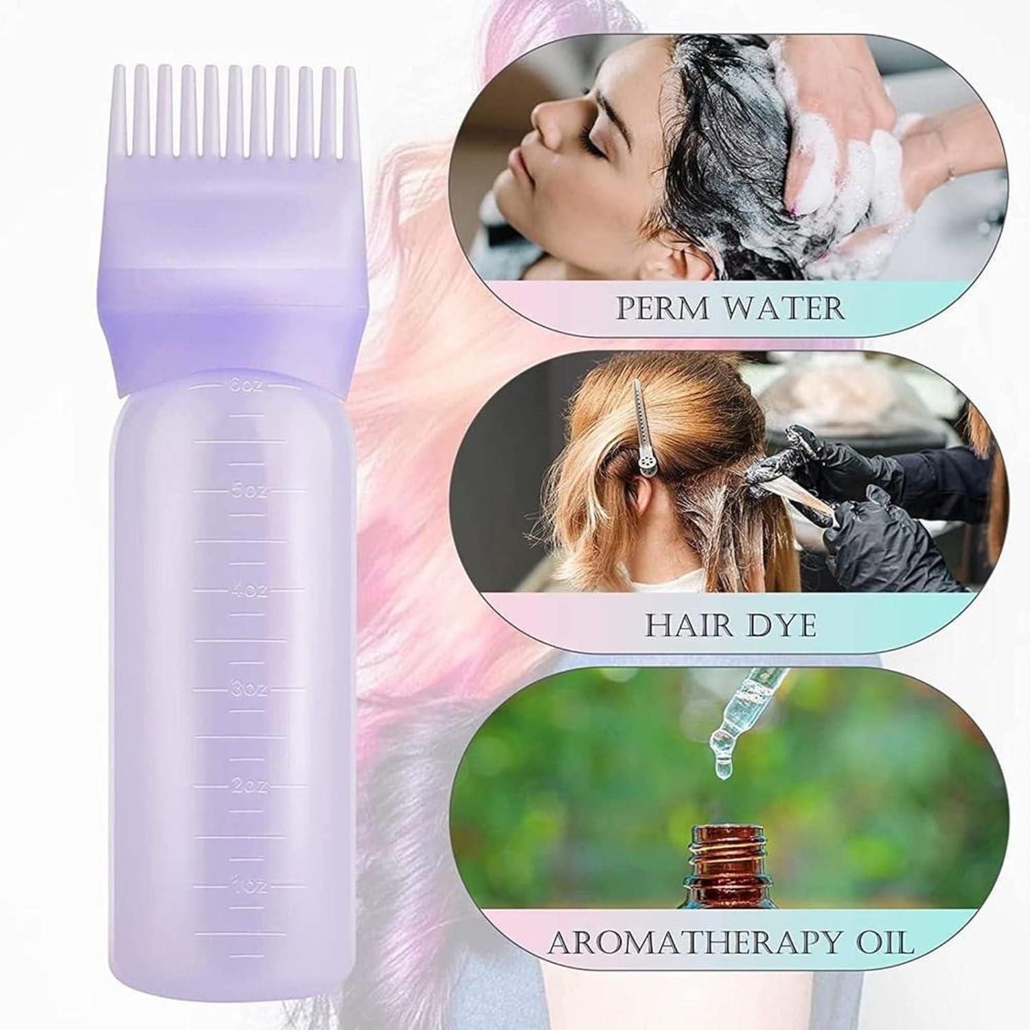 Root Comb Applicator Bottle for Hair Dye & Oil h5swdg-k7